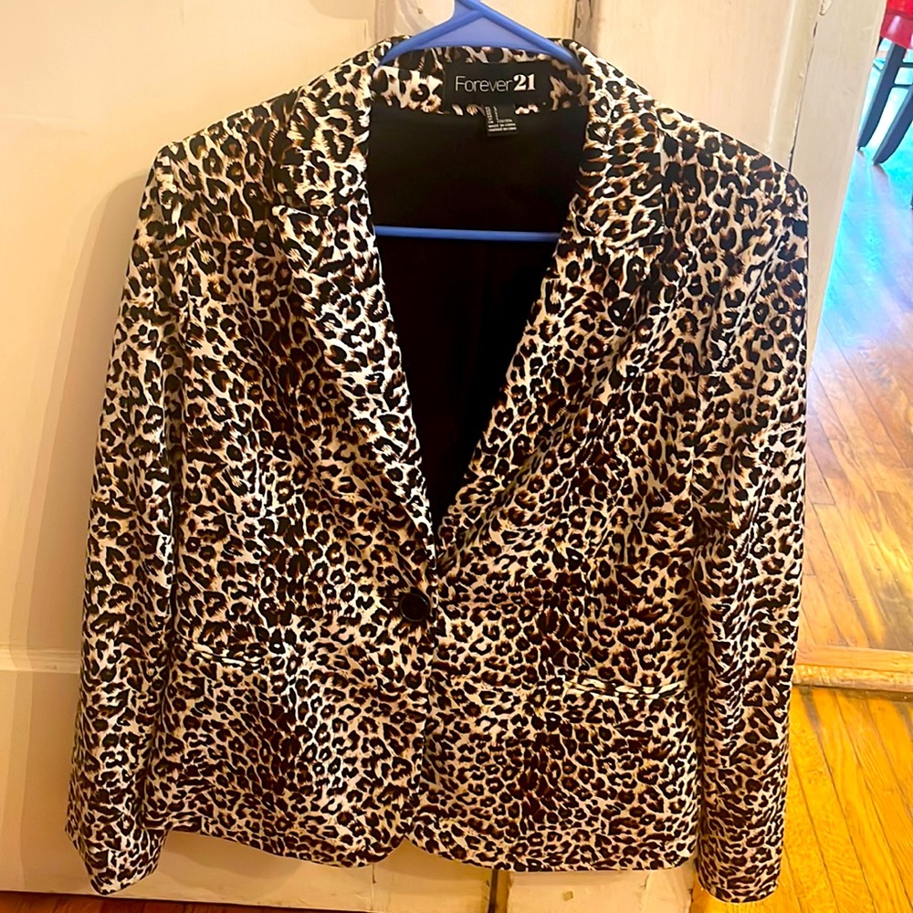 Cheetah Blazer